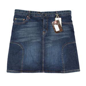 FRX Future Prescription Denim Mini Skirt 29 New